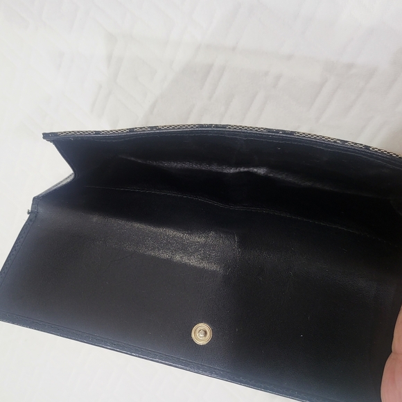 GUCCI Jackie GG Canvas Leather Bi-fold Long Wallet Black Italy - Picture 10 of 10